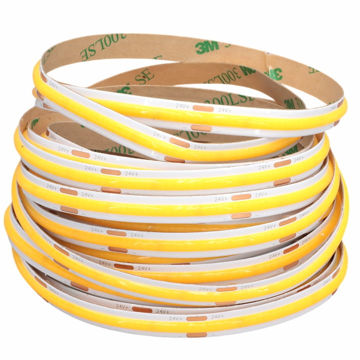 LED pásek COB 24V / 480LED / 4,9W / 4000K / IP20 / 8mm / PRO+